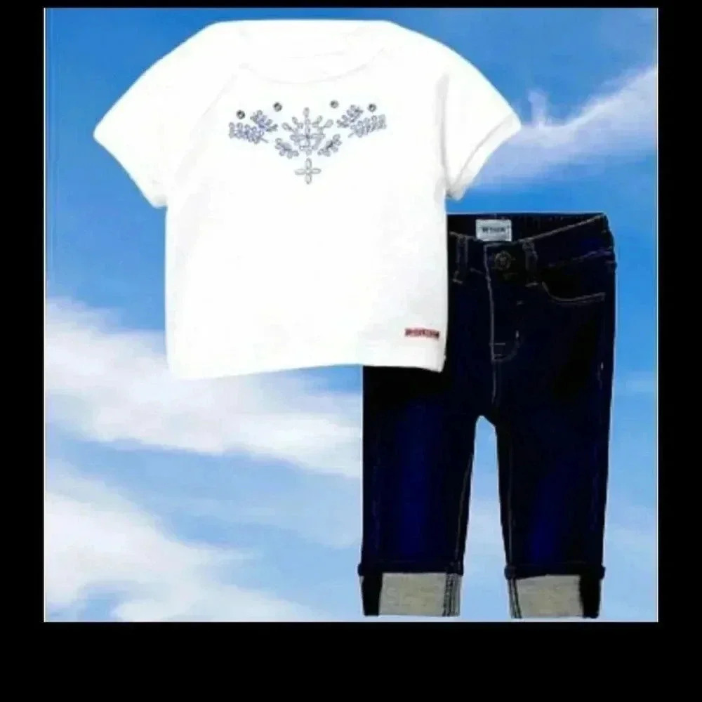 Hudson Denim Jeans Set Kids Size 12M